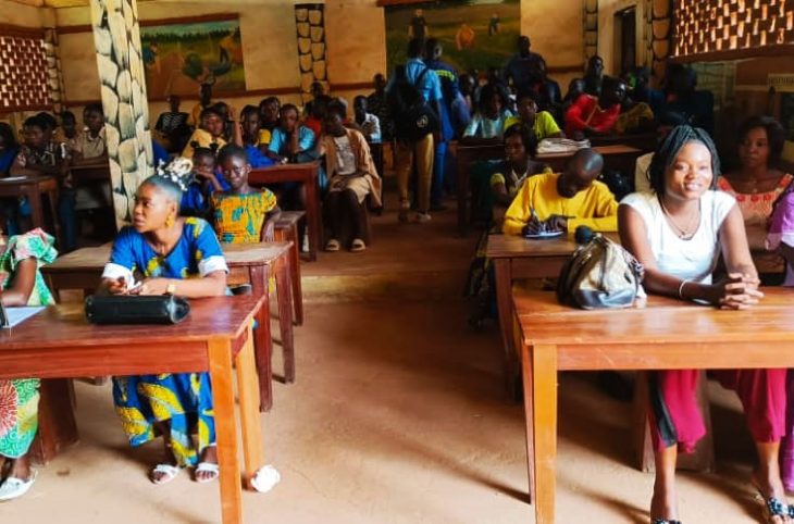 Centrafrique : des apprenants du centre professionnel Don Bosco sensibilisés à la création d’entreprises