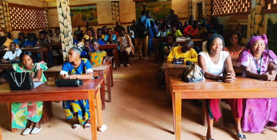 Centrafrique : des apprenants du centre professionnel Don Bosco sensibilisés à la création d’entreprises