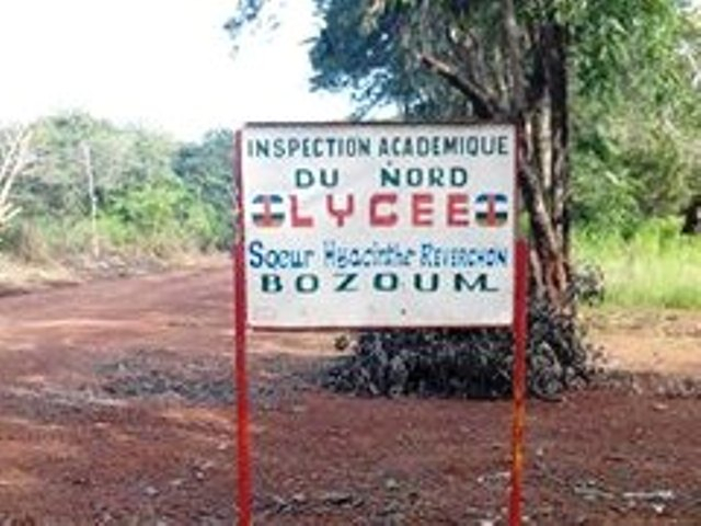 Le lycée Sœur Hyacinthe Reverchon de Bozoum en difficulté