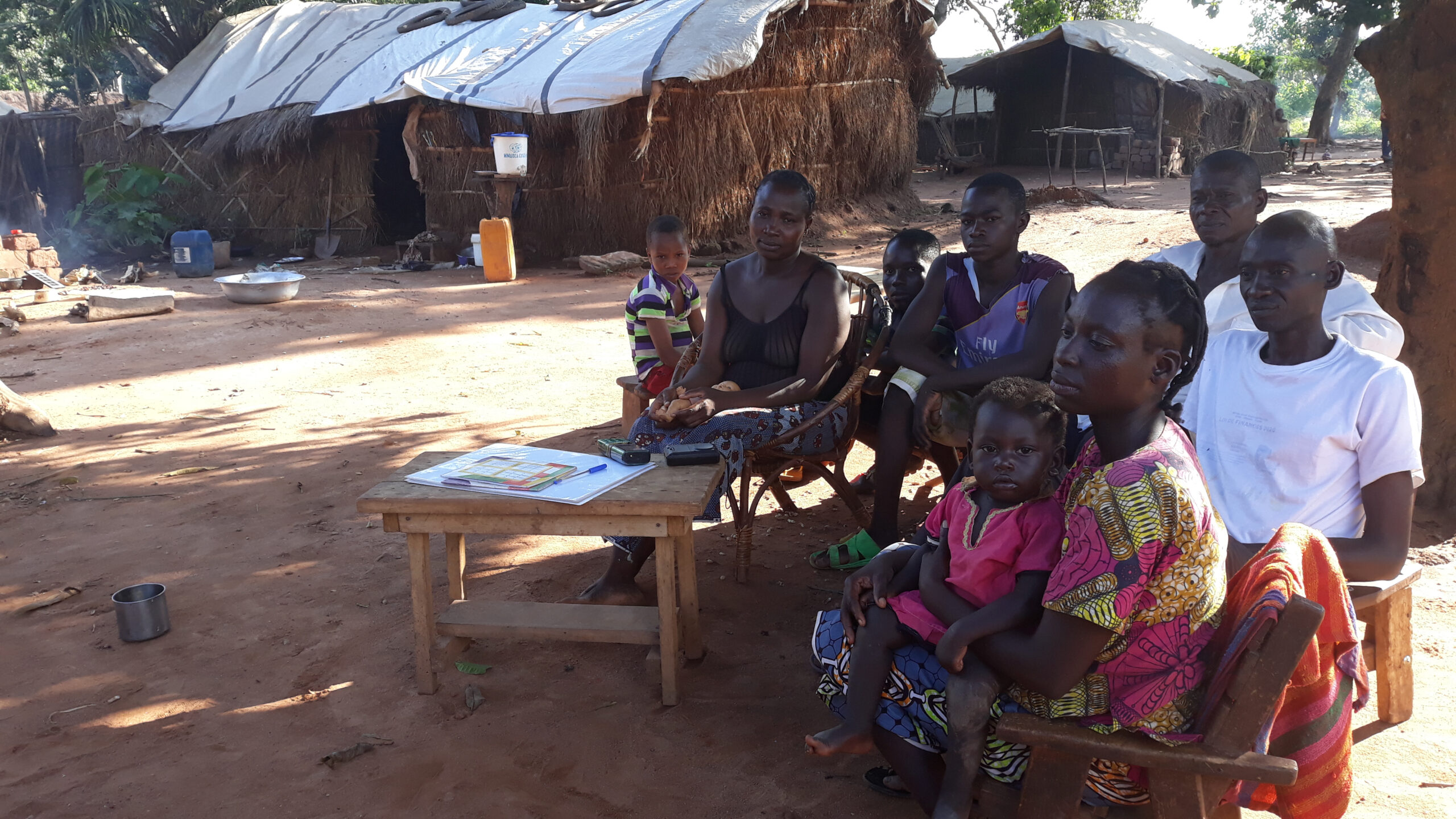 RCA-Bambari: difficiles conditions de vie des sinistrés du site Lapago