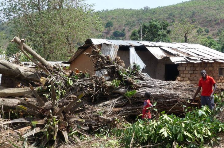 RCA-Bégoua: dégâts importants dans le secteur Sô suite à une pluie diluvienne