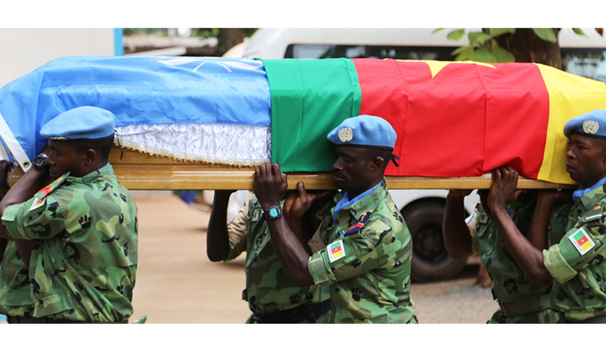 RCA: mort d’un casque bleu de la Minusca à Bangui, une enquête est ouverte