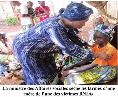 Une assistance des autorités aux familles des victimes