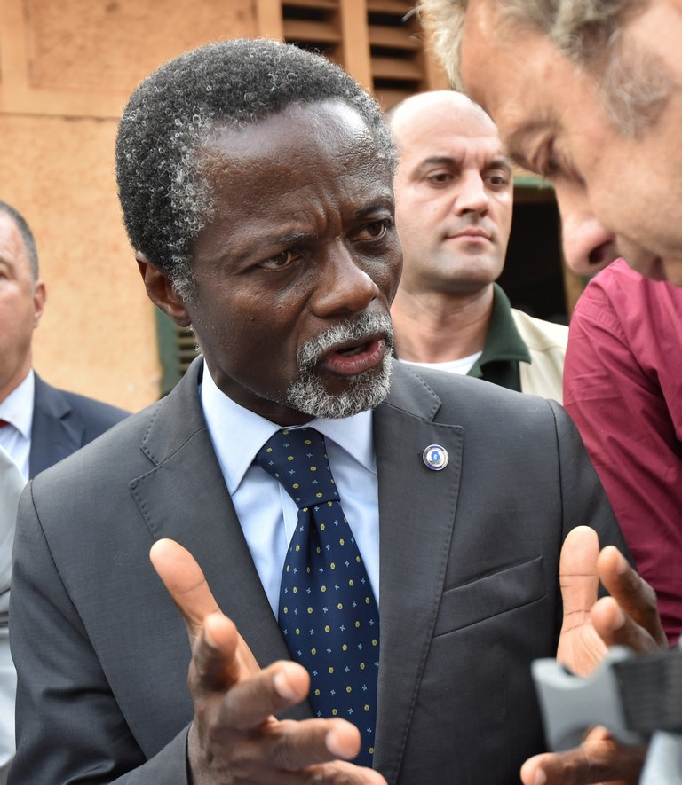 Sécurité : Parfait Onanga Anyanga face aux maires des arrondissements de Bangui