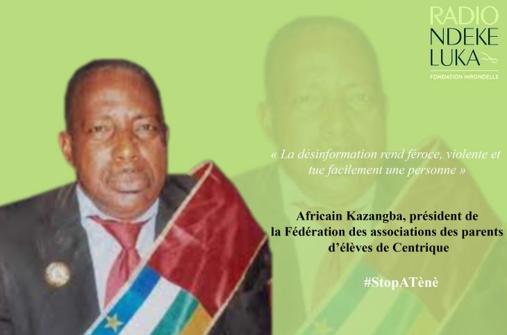 Centrafrique : «dans un pays où la désinformation prend de l’ampleur, l’information subit un coup fatal»