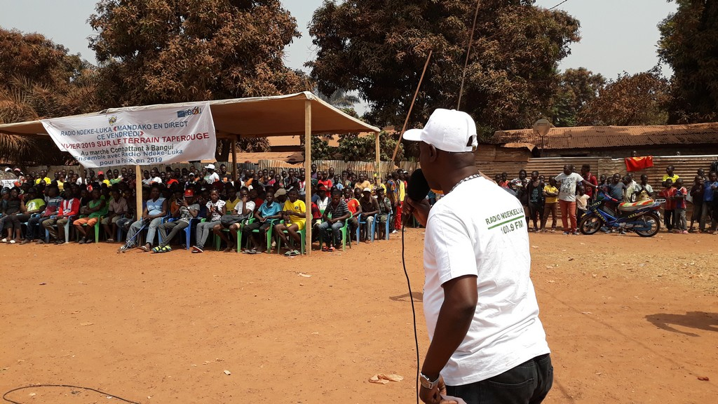 Bangui : Radio Ndeke Luka proche des auditeurs du 8ème arrondissement
