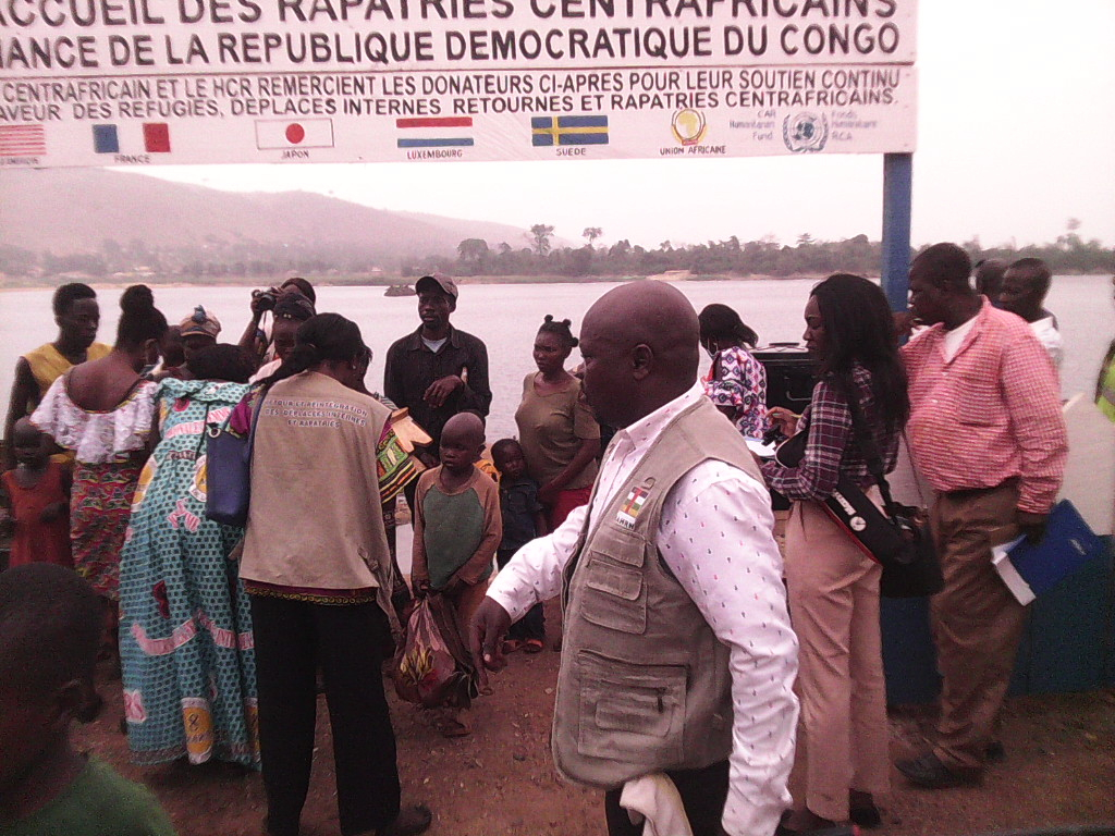 Centrafrique : Rapatriement de 149 réfugiés centrafricains vivant en République démocratique du Congo