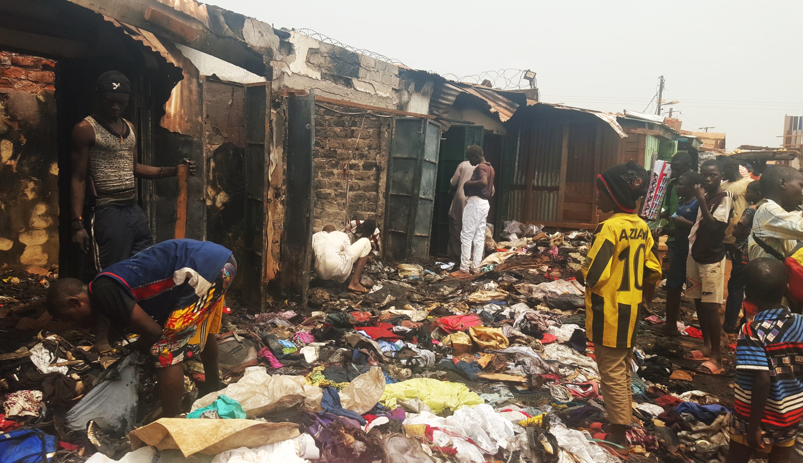 Centrafrique : le marché de Fodé au PK 5 frappé par un nouvel incendie