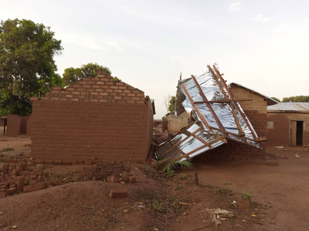 Centrafrique : énormes dégâts à la suite d’une pluie torrentielle à Bria