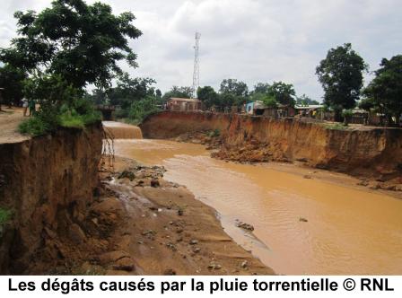 Des manifestations à Bangui après une pluie torrentielle