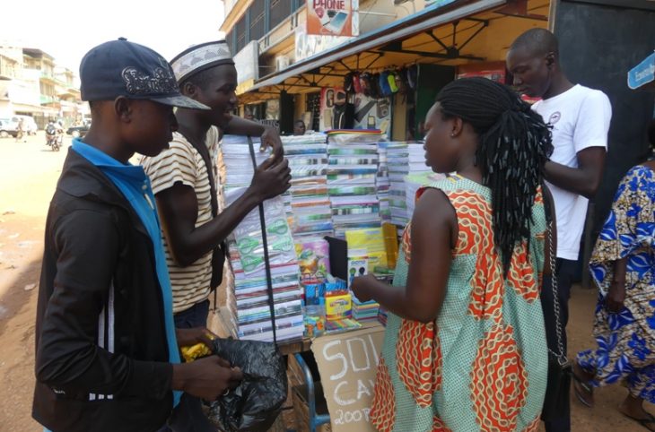 RCA : les prix des fournitures scolaires très abordables sur les marchés à Bangui