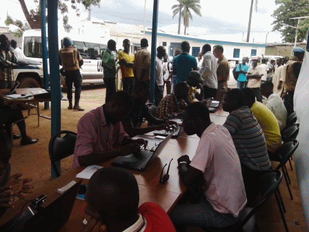 500 ex-combattants de PK5 à identifier à partir de ce lundi