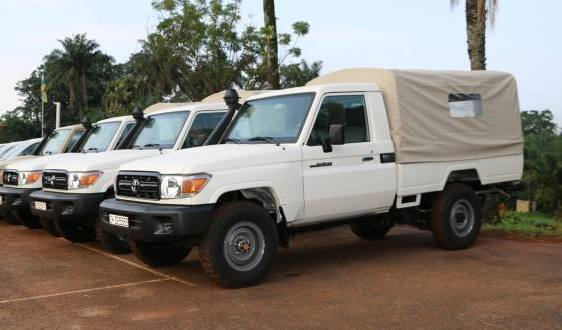 RCA : l’Unicef fait don de 4 véhicules pour appuyer le département de l’Education nationale