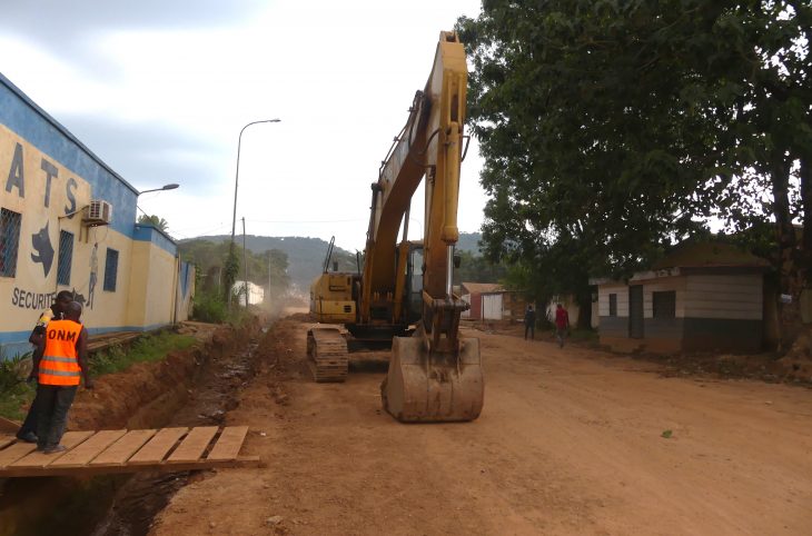 Centrafrique : le gouvernement initie la réhabilitation de 50 Km de routes à Bangui