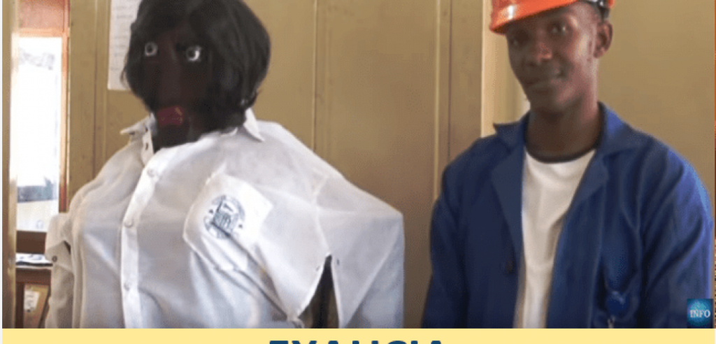 Centrafrique: Des élèves du Lycée Technique de Bangui inventent un robot dénommé « Exaucia »