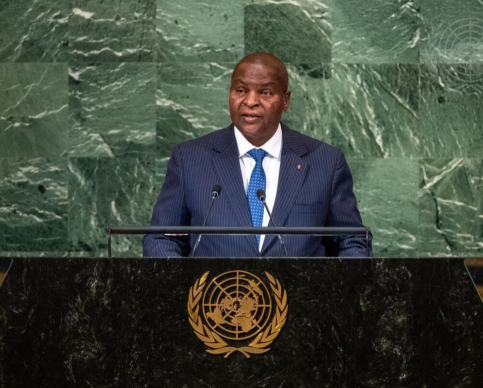 77e AG de l’Onu: F.A. Touadéra plaide pour le rétablissement des aides financières en faveur de la RCA