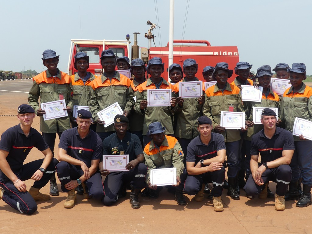 RCA : Des pompiers civils opérationnels pour porter assistance