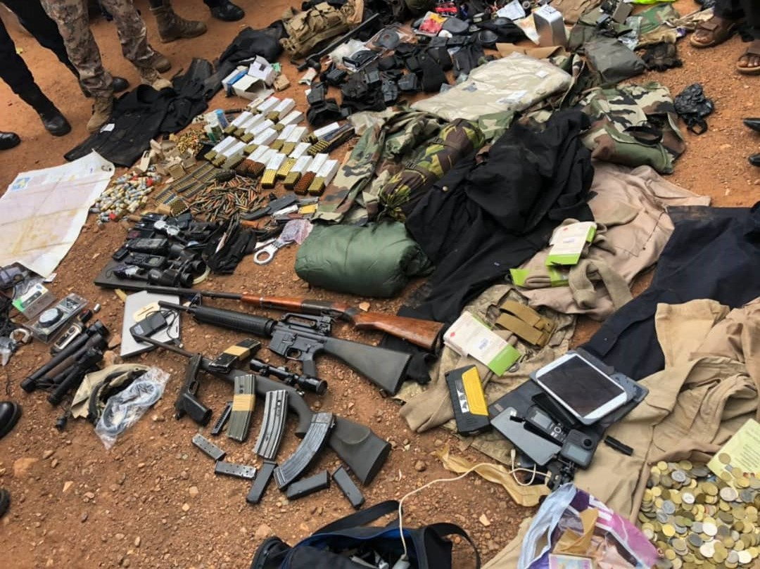 Centrafrique: arrestation d’un ressortissant français avec des armes et munitions de guerre