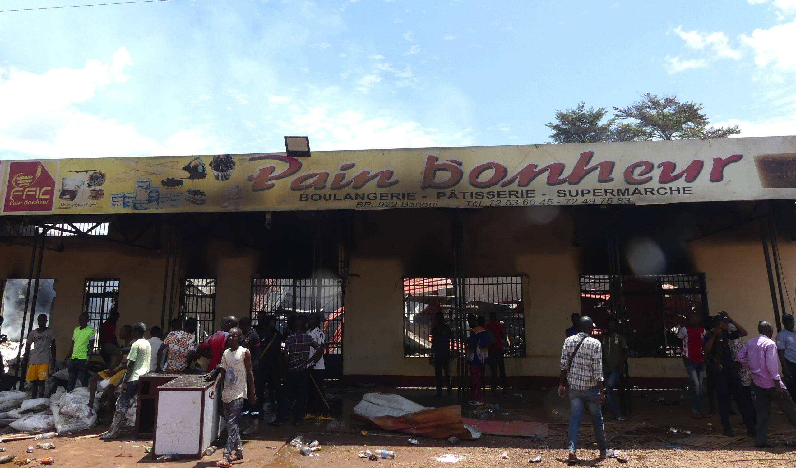 Centrafrique : la boulangerie « Pain Bonheur » de Bimbo consumée par un violent incendie