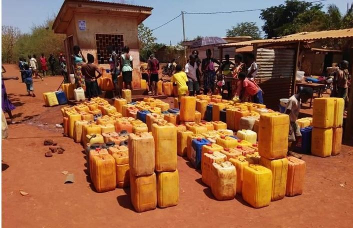 Bangui: l’eau potable devient denrée rare dans une partie du 5e arrd
