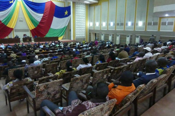 Les députés centrafricains en Géorgie