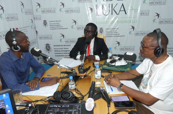 Débat électoral entre le représentant du candidat N°12 Catherine Samba-Panza et celui du candidat N°11, Abdou Karim Meckassoua