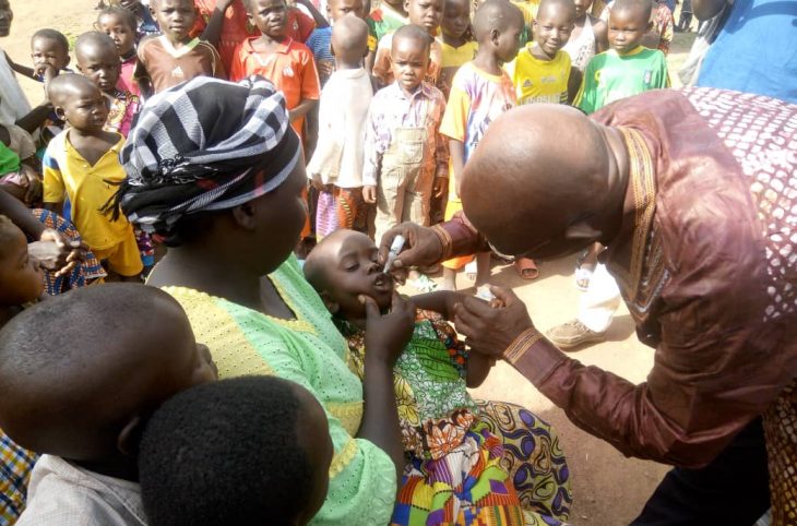Halte au paludisme au village Linga