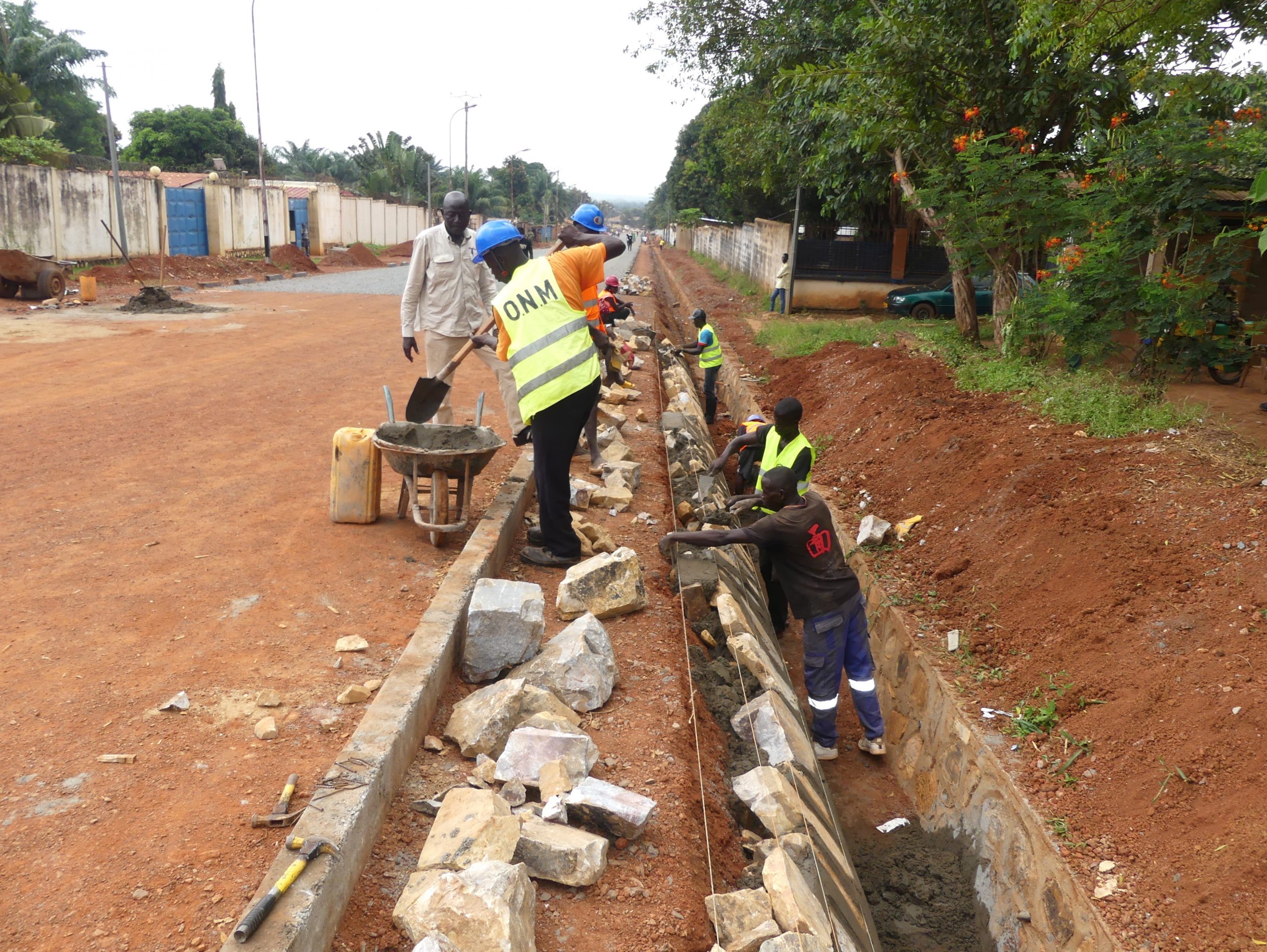 Centrafrique: plusieurs routes en chantier dans Bangui