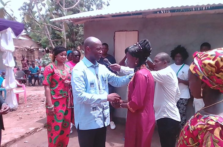 Bangui: Bouffée d'oxygène pour 2 veuves victimes d'inondations dans le 2e arrondissement