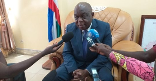 Léopold Mboli-Fatran justifie la baisse sur les taxes à l’exportation sur le diamant centrafricain