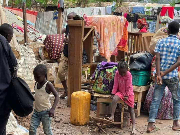 Bangui: les sinistrés des inondations dans l’attente de l’aide humanitaire