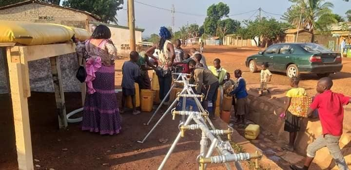 Trois arrondissements de Bangui sur 8 dotés des sites d’alimentation en eau par la Sodeca