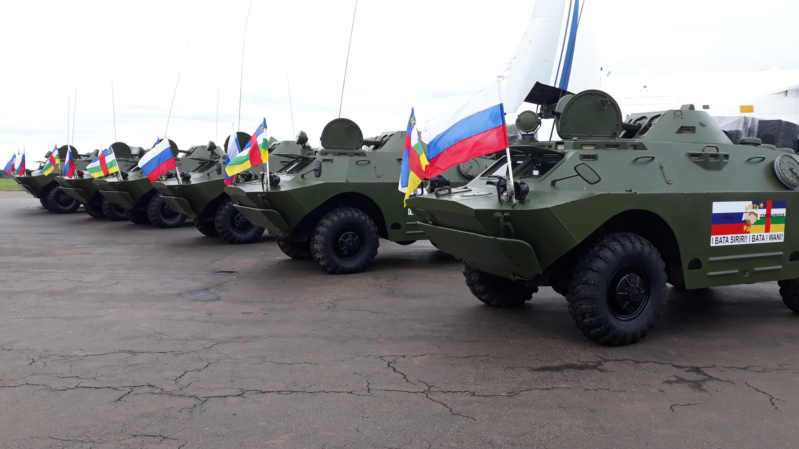 Centrafrique: des chars russes pour renforcer la logistique des FACA