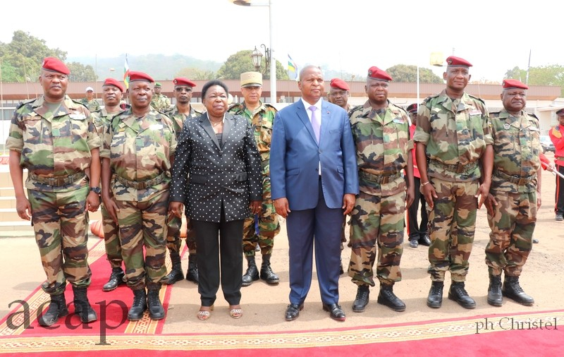 RCA : 5 nouveaux généraux de l’armée ont porté leur galon ce samedi