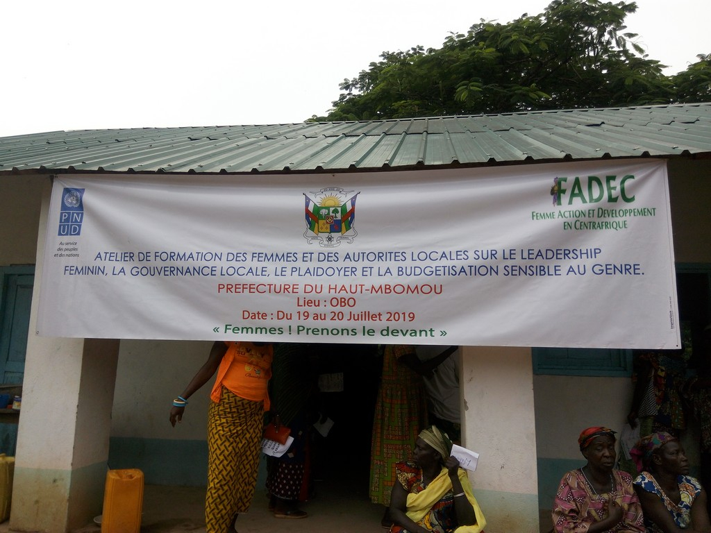 Haut Mbomou : L’ONG FADEX initie des femmes et filles aux AGR à Obo