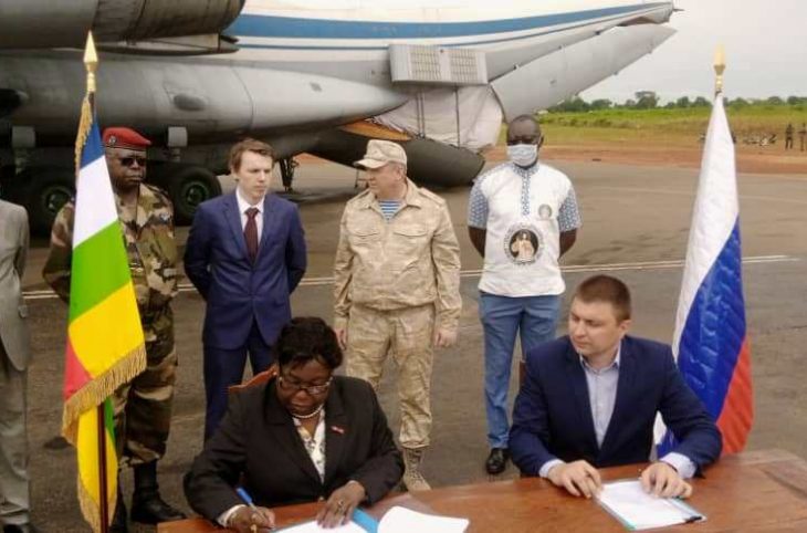 Centrafrique: Bangui réceptionne la 3e cargaison des armes russes